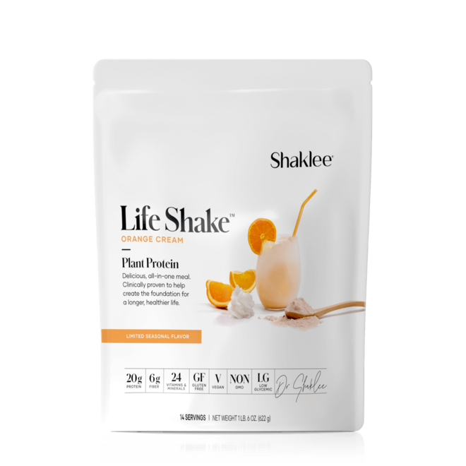 Life Shake™ Plant Orange Cream 14 svg.