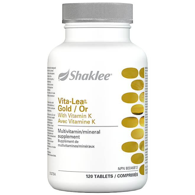 VITA-LEA GOLD WITH K (120) | Gold With Vitamin K | Type | Shaklee CA site